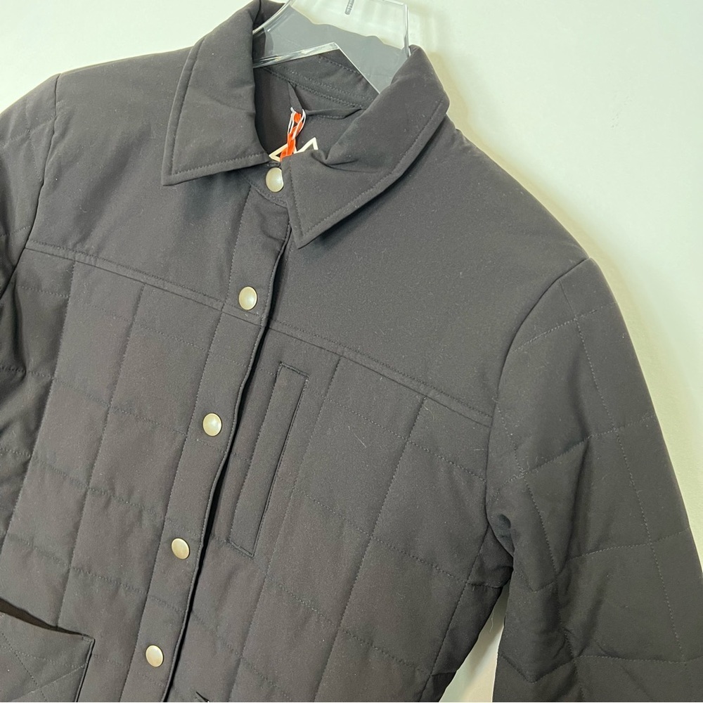 Wild Rye NWT Imogene shacket black bean XS - Picture 3 of 9